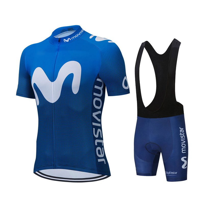 Cycling Gear Sale - Новые летние комплекты велосипедного трикотажа Movistar