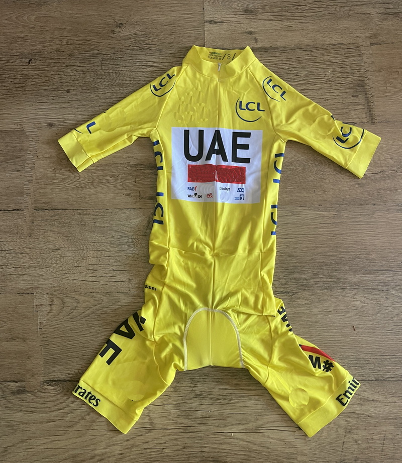 Cycling Gear Uae - Комбинезон LASER CUT 2024, ЖЕЛТЫЙ боди