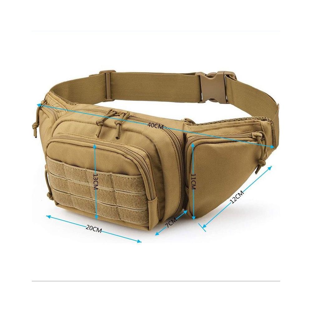 Cycling Gear Bag - Тактическая поясная сумка, водонепроницаемая, с регулируемым