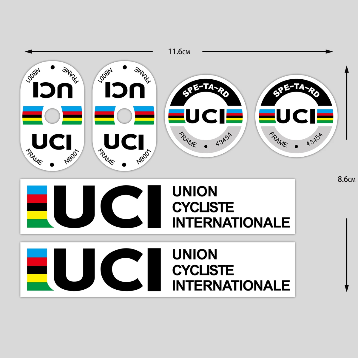 Наклейки на раму велосипеда UC – обзор и цена Cycling Gear Sale