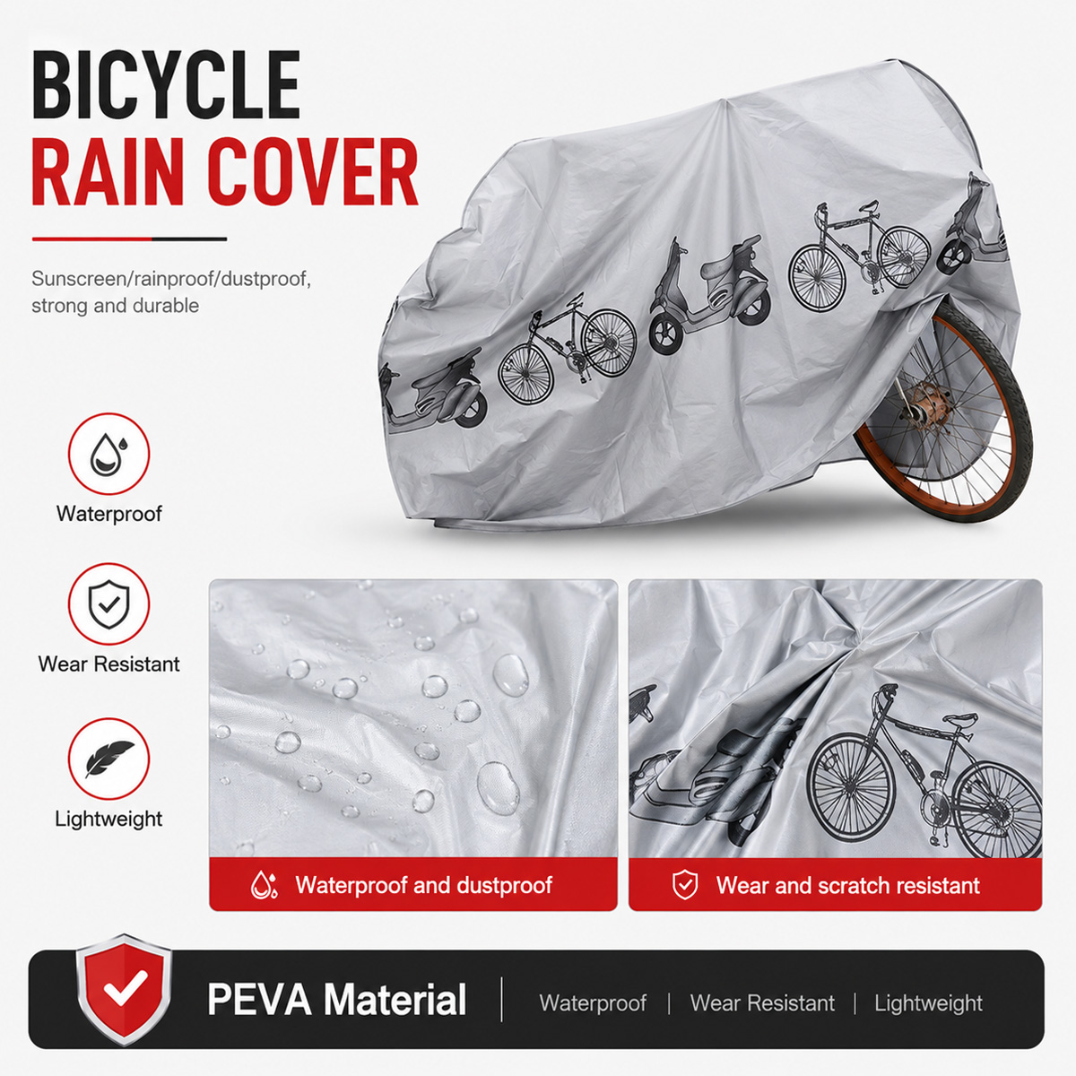 Универсальный чехол для велоси – обзор и цена Cycling Gear Bag