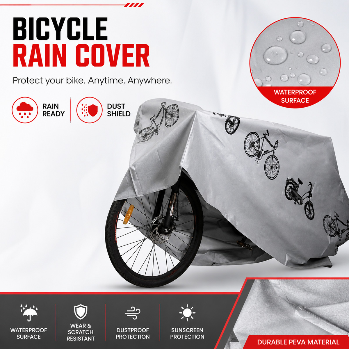 Универсальный чехол для велоси – обзор и цена Cycling Gear Bag