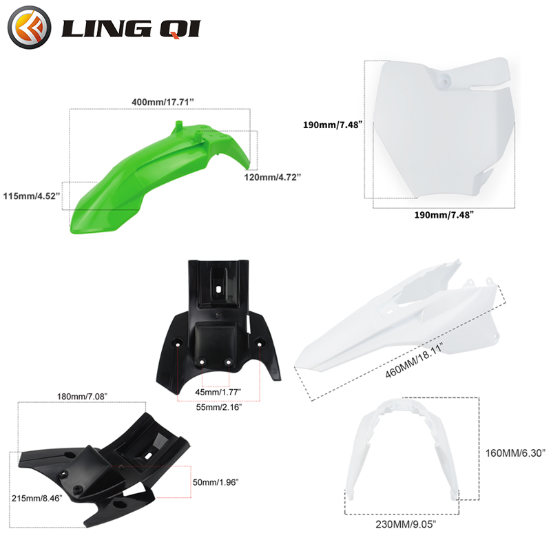 Комплект обтекателей для мотоц – обзор и цена Bike Fender Set
