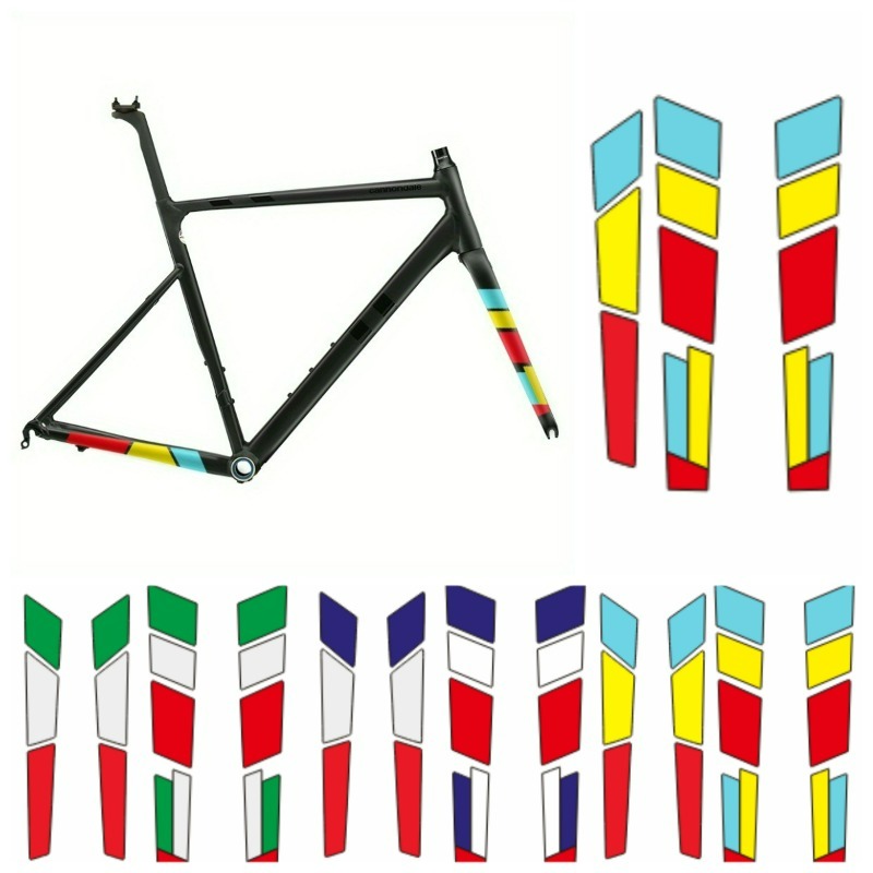 Набор из 14 2D-наклеек с 3-цве – обзор и цена Cycling Gear Sale