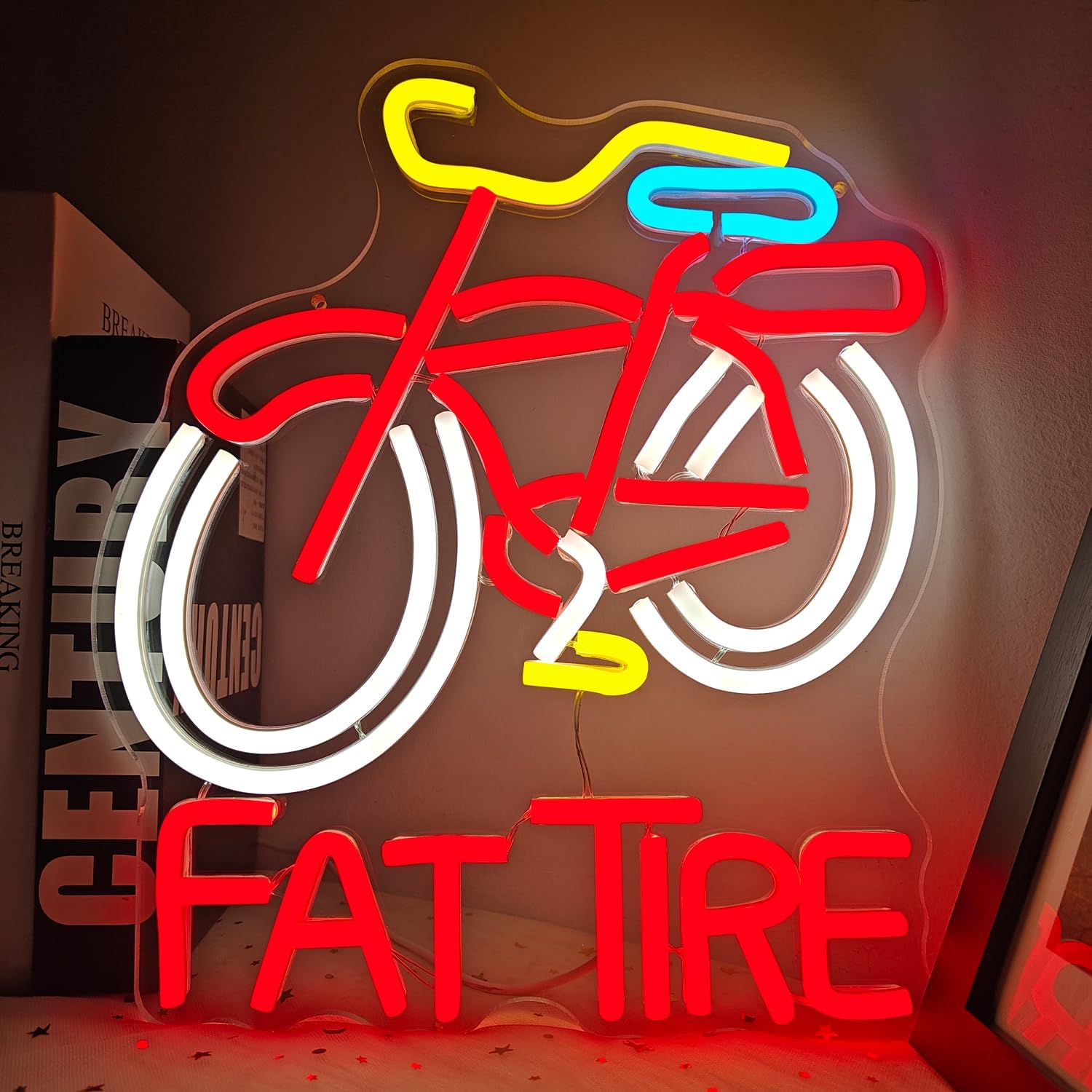 Светодиодная неоновая вывеска  – обзор и цена Cycling Gear Store